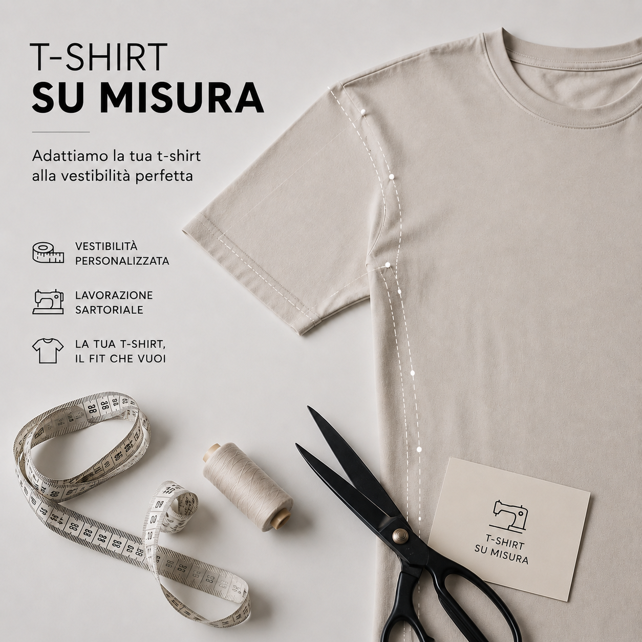 T-SHIRT SU MISURA